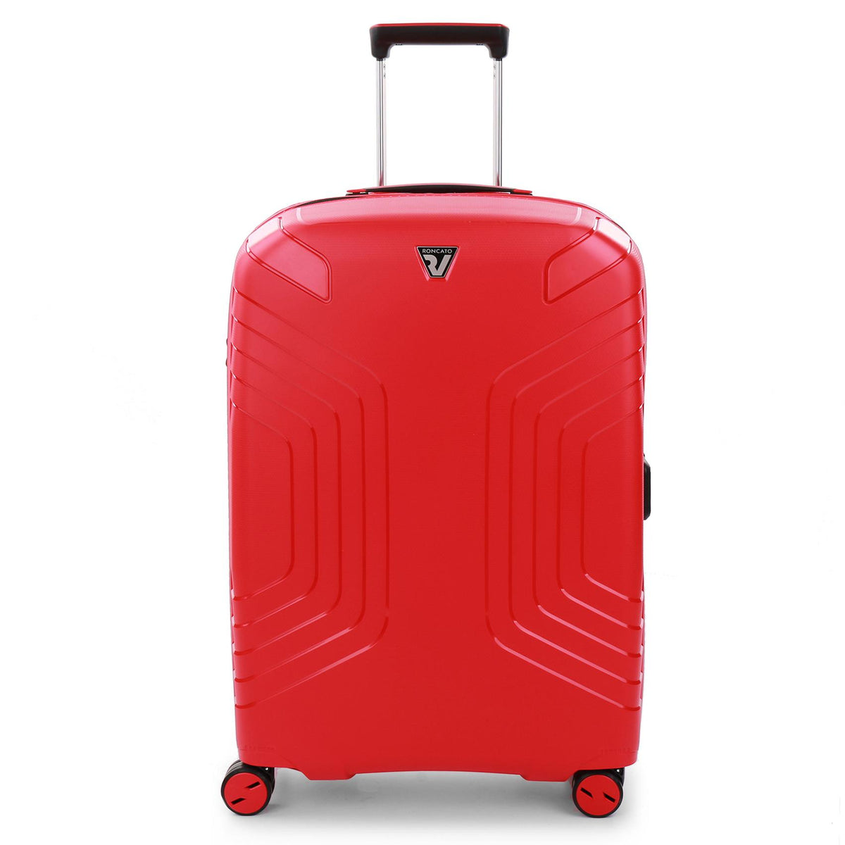 Red Roncato Ypsilon Medium Expandable Trolley, hardside luggage