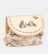Nature Pachamama gold flap wallet