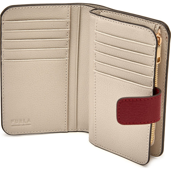 FURLA GEMMA Compact Wallet good M NINFEA