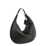 Black Abro Nana Shoulder Bag, natural leather – view 2