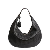 Black Abro Nana Shoulder Bag, natural leather – view 4