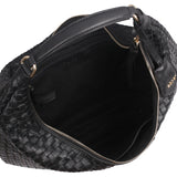 Black Abro Nana Shoulder Bag, natural leather – view 6
