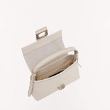 Silver Furla Charlie S Shoulder Bag, natural leather – view 4