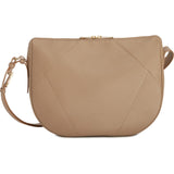Camel Furla Flow M Shoulder Bag, natural leather