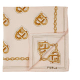Pink Furla Primula Carre' 60x60, scarf silk – view 2