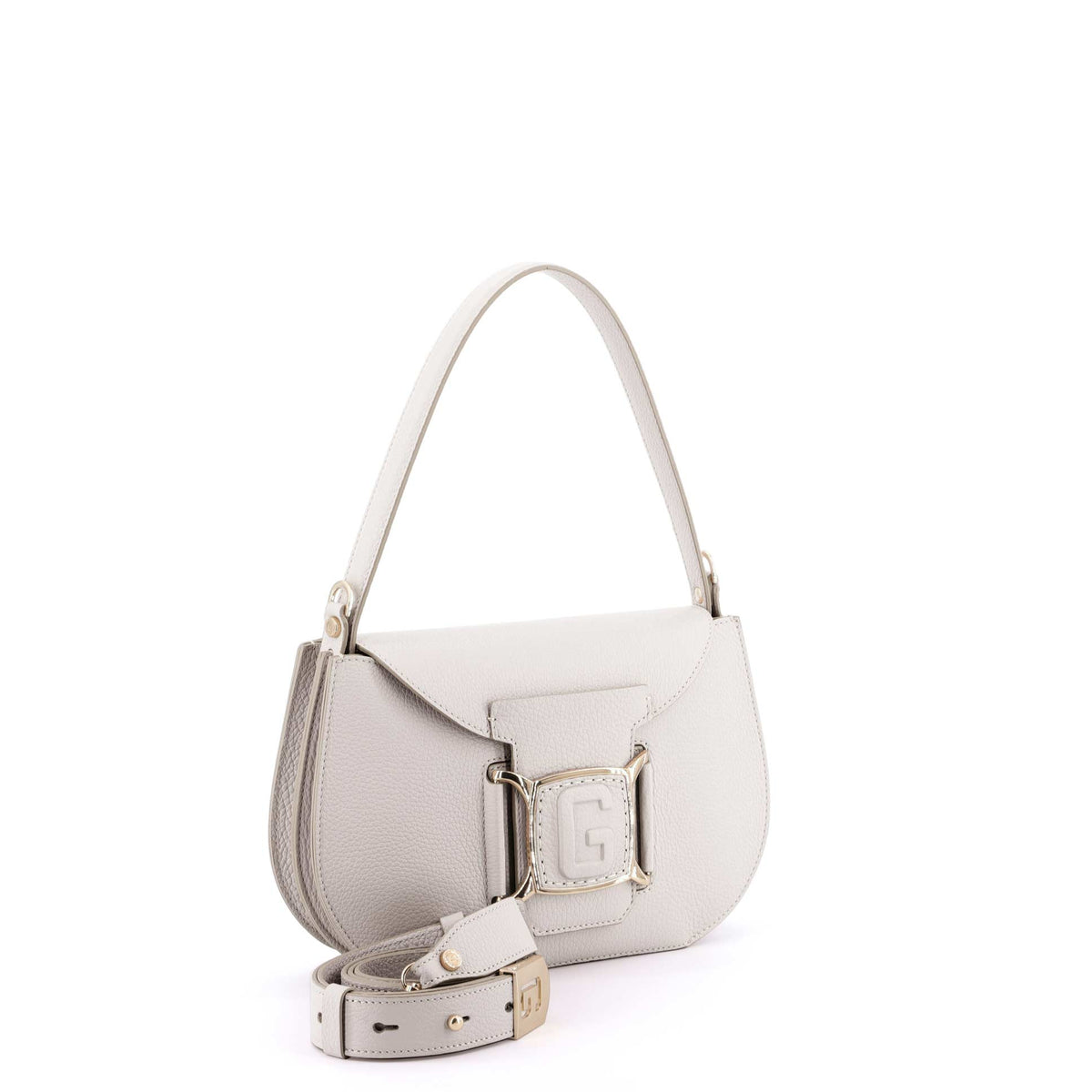 Off White Gironacci M Shoulder Bag 2392, natural leather