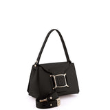Black Gironacci M Shoulder Bag 2393, natural leather – view 2