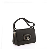 Black Gironacci Shoulder bag M 2371, natural leather