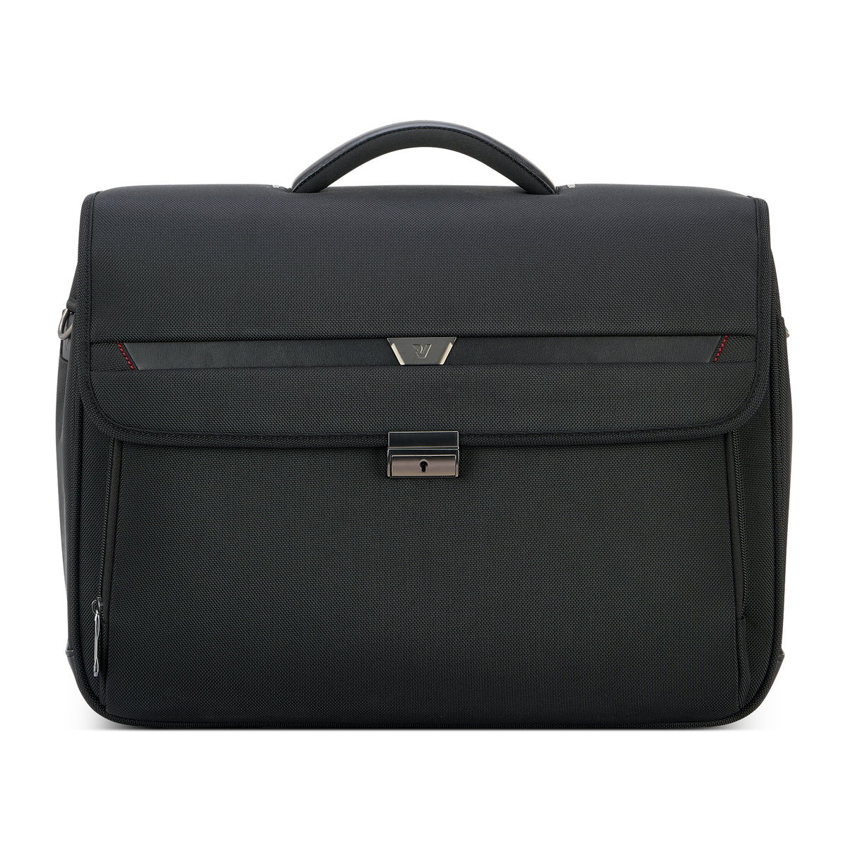 Black Roncato Biz 4.0 15.6" Laptop Briefcase, polyester – view 2