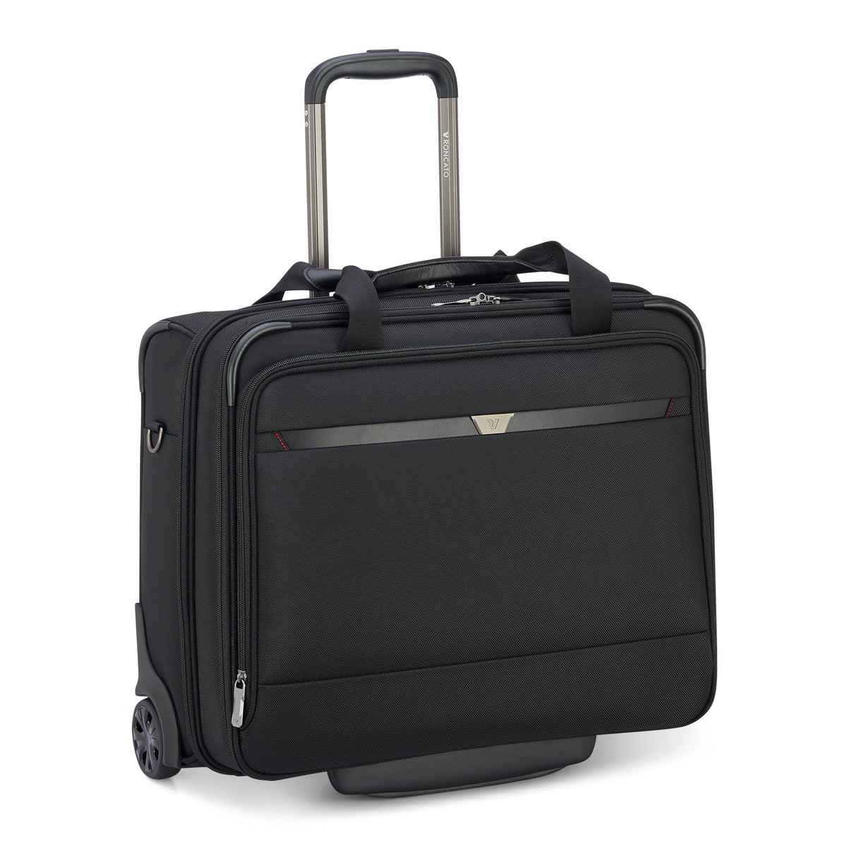 Black Roncato Biz 4.0 17" Pc Trolley, laptop bag