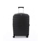 Navy Roncato Box 4.0 EXPANDABLE MEDIUM TROLLEY, hardside luggage – view 2
