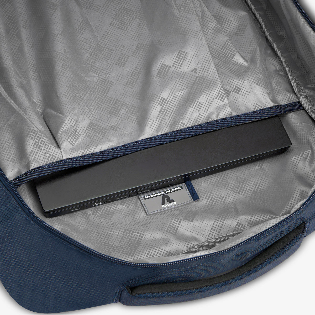 Blue Roncato Ironik 2.0 Mini Cabin Backpack, nylon/polyster – view 5