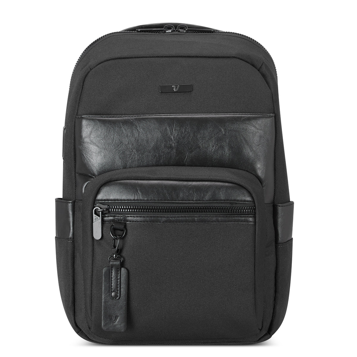 Black Roncato Nevada 14" Laptop Backpack, balistic nylon – view 2