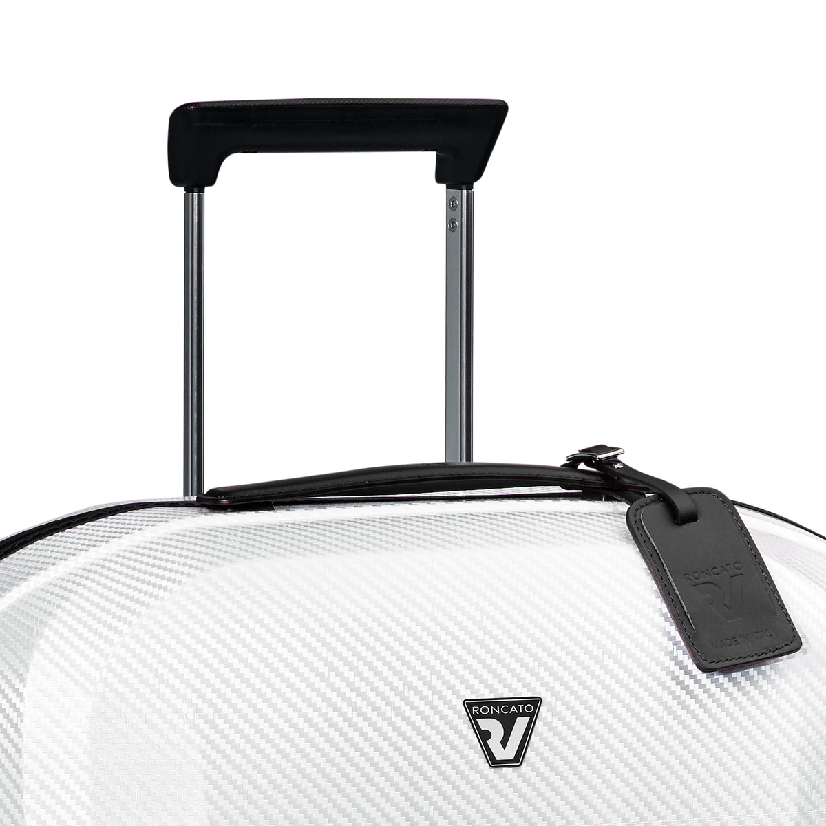 Grey Roncato We-Glam Medium Trolley, hardside luggage polypropylene – view 7