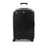 Black Roncato Ypsilon Expandable Large Trolley, hardside luggage – view 2