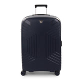 Blue Roncato Ypsilon Expandable Large Trolley, hardside luggage polypropylene